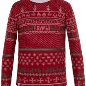 NWT Headsweats Christmas Active Performance Long Sleeve Shirt XL